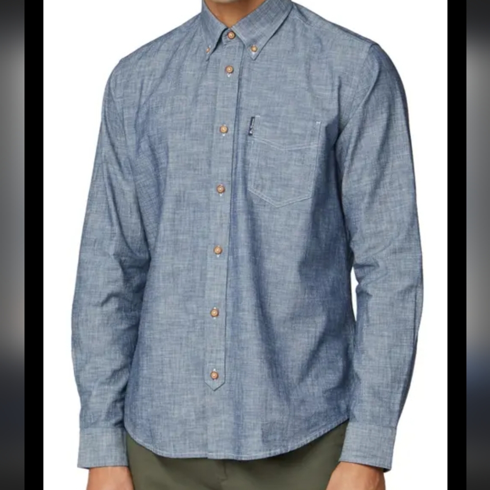 Ben Sherman Button Up Mens Size Medium